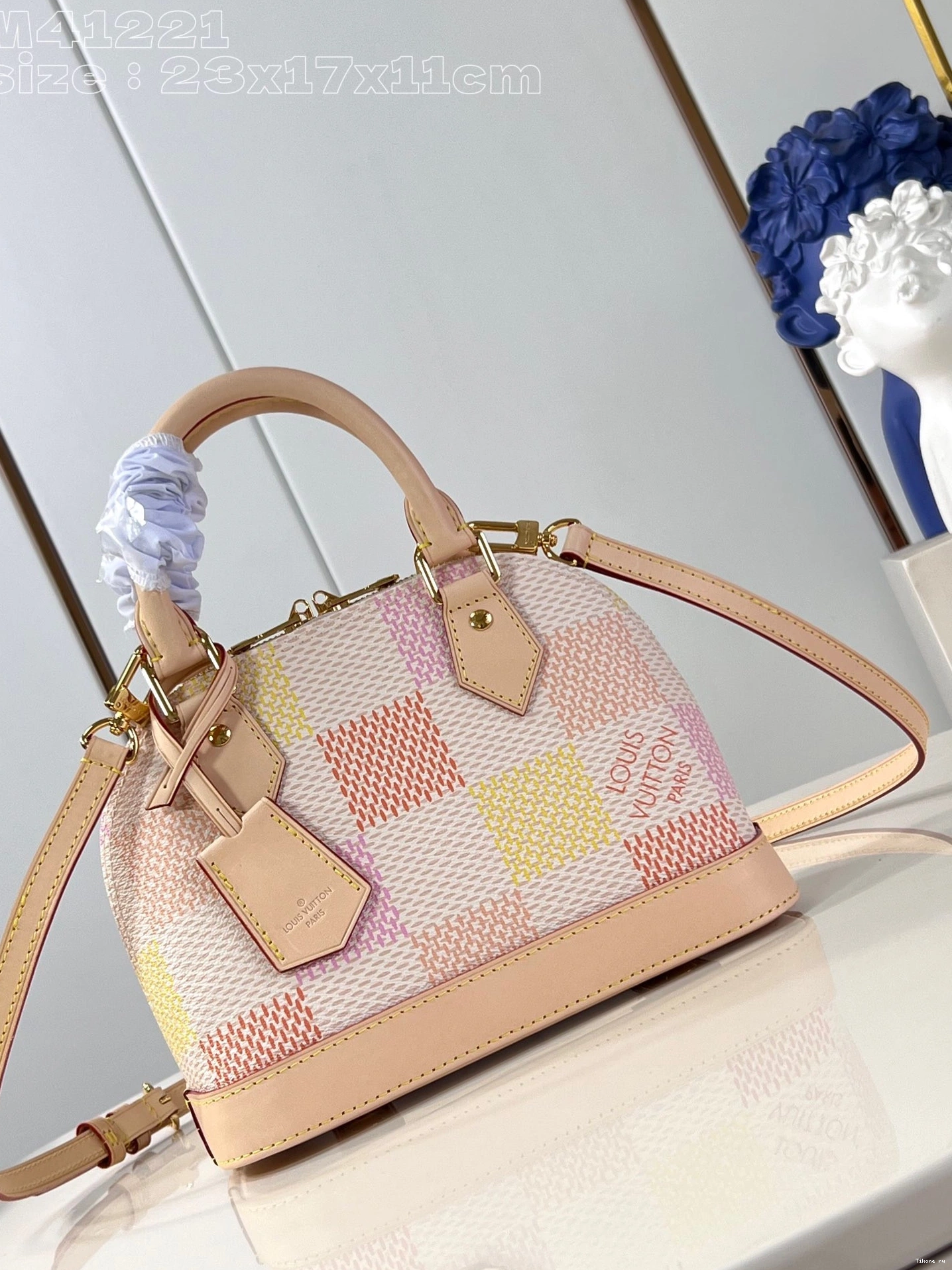 Affordable BB-23.5*17.5*11.5cm VUITTON ALMA LOUIS 0728